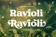 Maple Drive Retro Typeface, a Serif Font by Fenotype (Thumbnail 12 of 13)