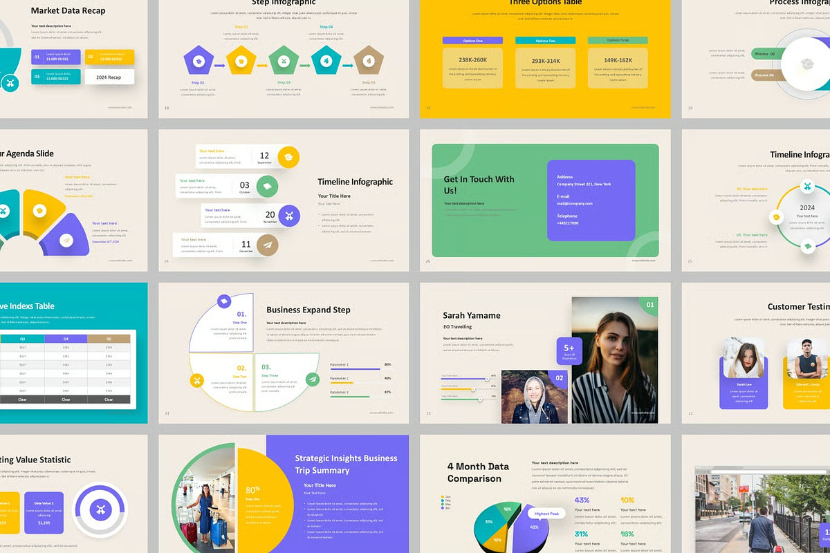 Business Trip Keynote Templates, a Presentation Template by Fit-tee (Photo 2 of 2)