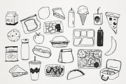 Lunch Line | Font + Illustration Set, a Serif Font by Urban Wild Studio (Thumbnail 8 of 8)