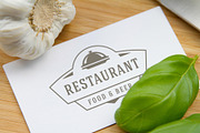 36 Restaurant Logos and Badges, a Branding & Logo Template by Vasya Kobelev (Thumbnail 8 of 15)
