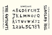 The Cutouts - Collage Display Font, a Handwritten Font by Madeline ODonoghue Design (Thumbnail 3 of 9)
