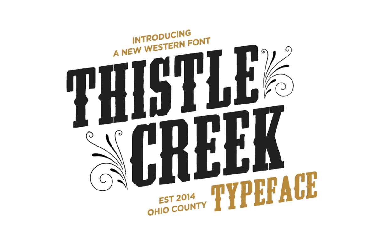 Thistle Creek Font