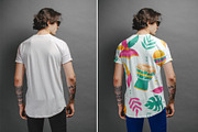 T-shirt mockup (front and back) # 3, a Shirt Mockup by Arfis (Thumbnail 3 of 6)