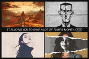 12 Photo Effect Templates, a Layer Style Add-On by iDoodle Studio (Thumbnail 5 of 6)