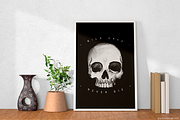 Watercolor skull | Rock and Roll, an Illustration by Goularte Design (Thumbnail 2 of 7)