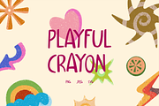 Playful Crayon Illustration, a Graphic by HunEyy (Thumbnail 1 of 8)