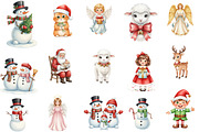 Old Vintage Christmas Sublimation, an Illustration by Designking (Thumbnail 2 of 5)
