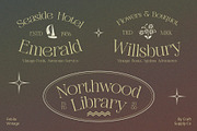 Febila Vintage, a Serif Font by Craft Supply Co. (Thumbnail 7 of 8)