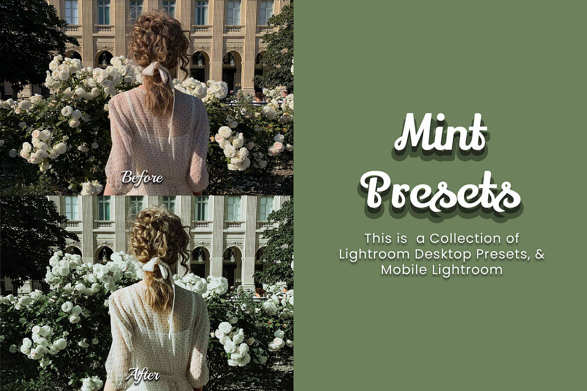 30 Mint Lightroom Collection, a Preset Add-On by 3Motional (Photo 6 of 11)