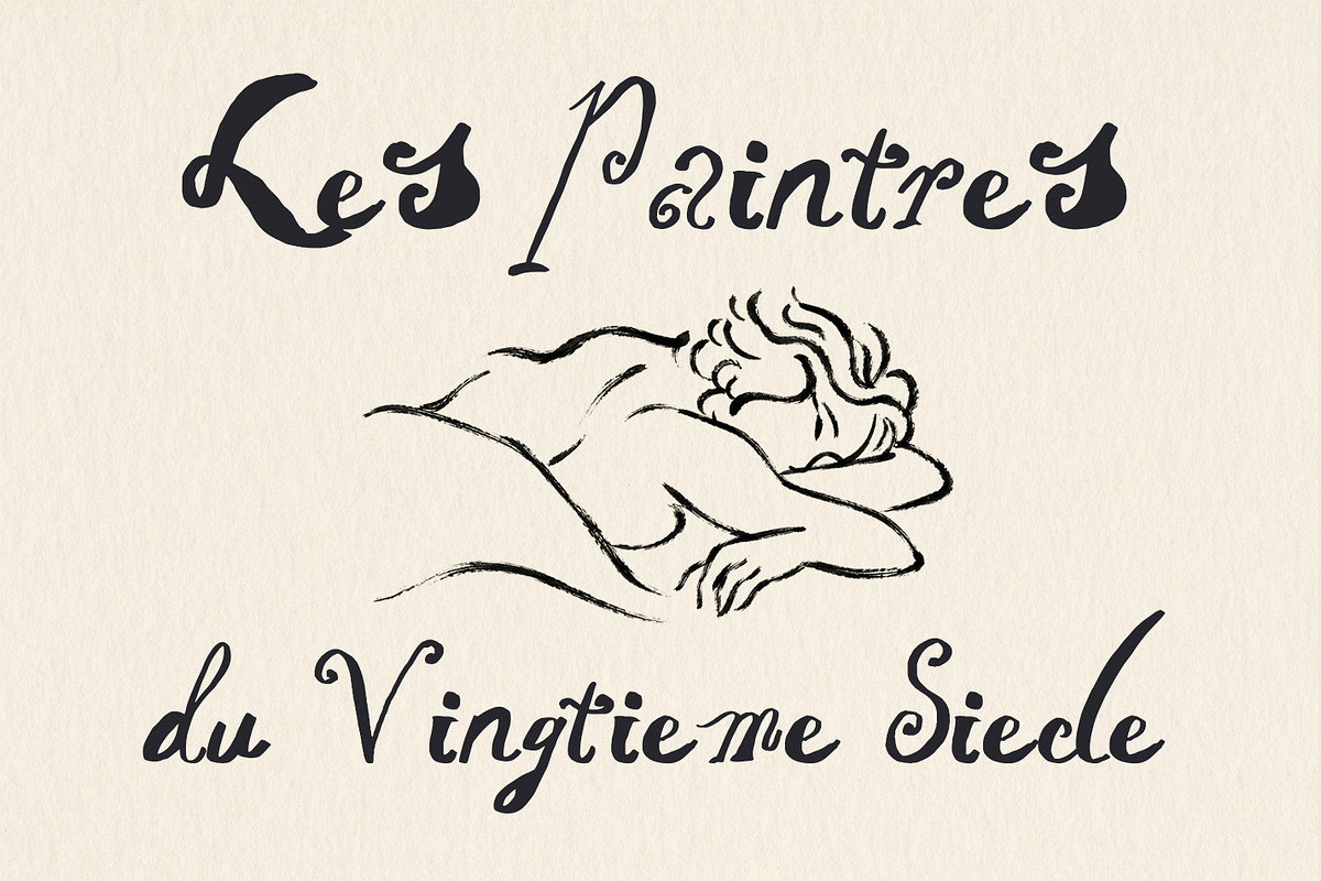 Artist Handwriting & Paper Cut Font, a Handwritten Font by Laras Wonderland (Photo 8 of 11)