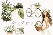 Spring Whispers, a Seasonal Illustration by PeDe Designs (Thumbnail 4 of 25)