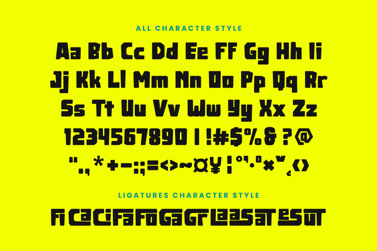 Gravist Core Blocky Display Font, a Sans Serif Font by Rasio Studio (Photo 2 of 11)