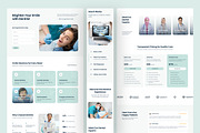 Dental Clinic Website UI Figma, an UI Kit Template by peterdraw (Thumbnail 2 of 7)