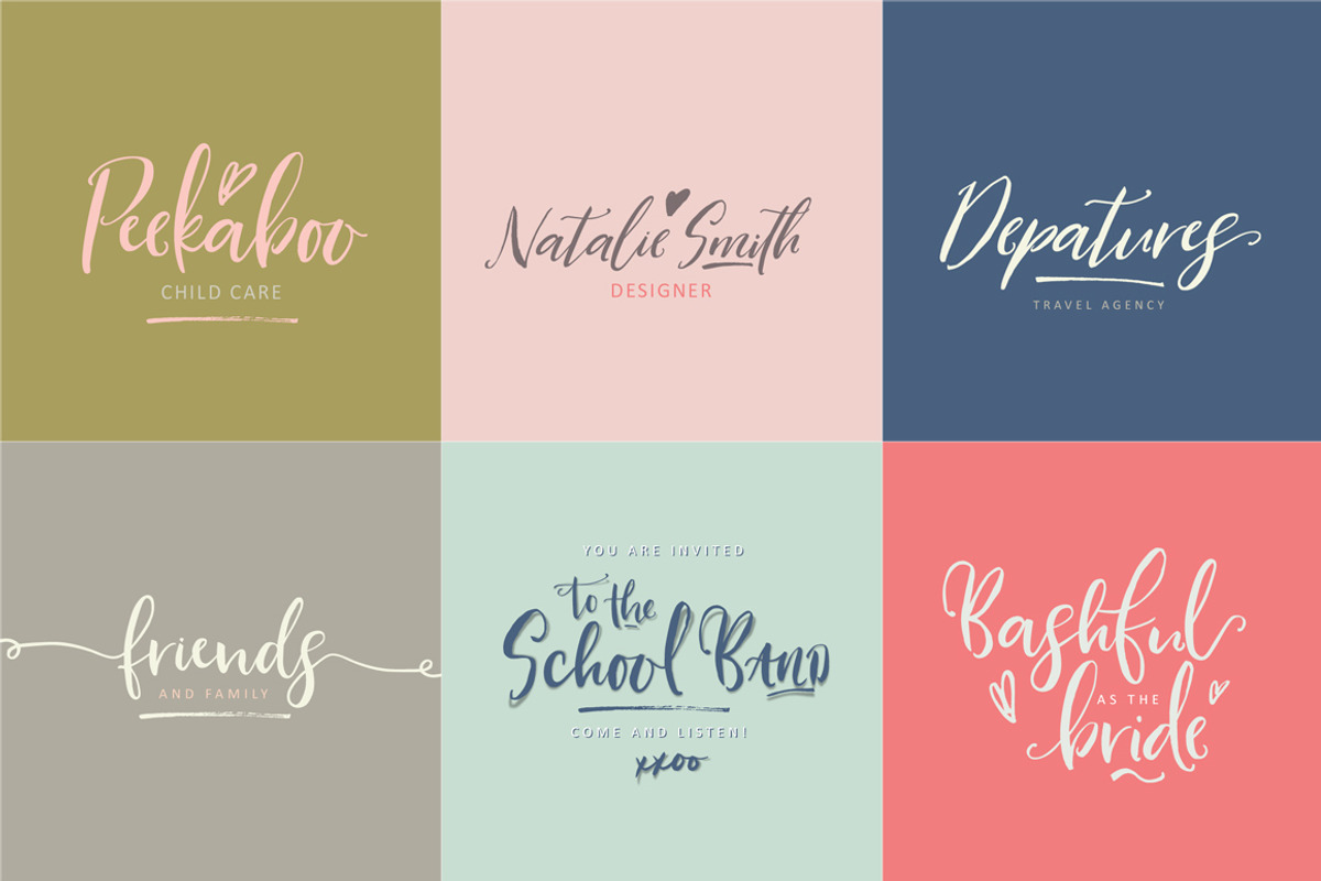 Lofrillo Script Font preview 5