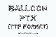 Inflate PTx - Balloon font (TTF), a Sans Serif Font by vectalex (Thumbnail 1 of 5)