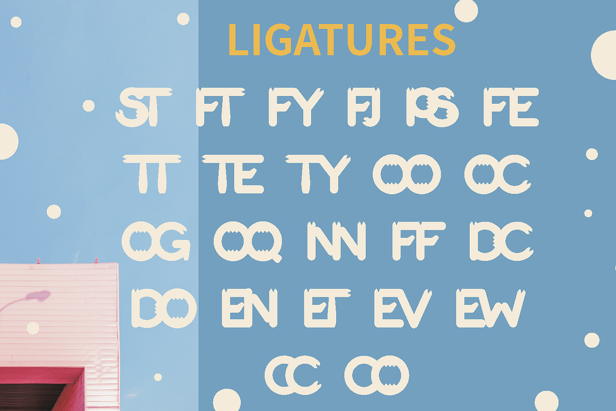 Cute Crab Display Font + Bonus, a Font by Yiru Chen Studio (Photo 7 of 16)