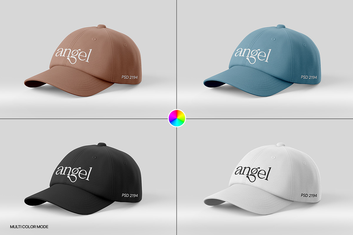 Dad Hat Mockup for Apparel Branding, a Hat Mockup by RamStudio2 (Photo 8 of 15)