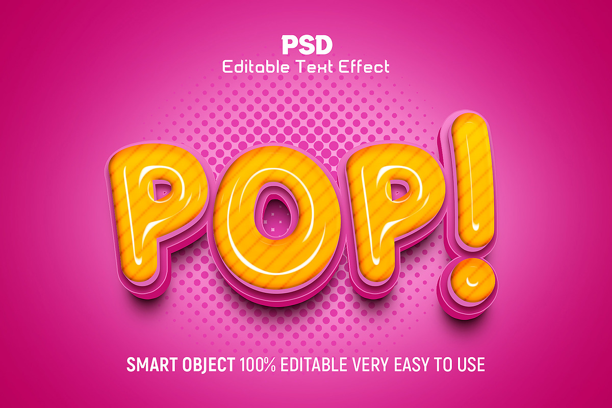 50 Photoshop Text Effects Pack, a Layer Style Add-On by Design Fly (Photo 3 of 28)