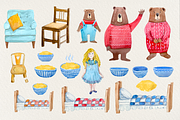 Fairy Tales Watercolor Bundle, an Education Illustration by Tati Bordiu (Thumbnail 8 of 16)