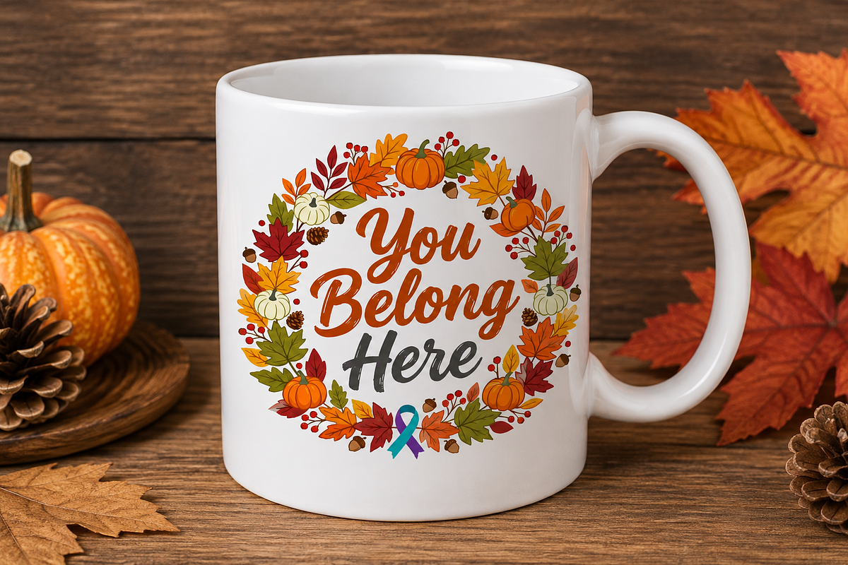 You Belong Here Suicide Prevention, an Object Graphic by Artivon (Photo 2 of 3)