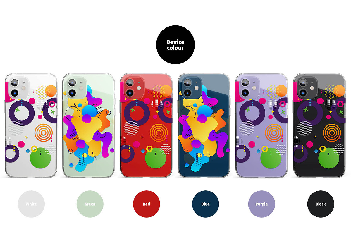 Phone 12 Clear Case, an iPhone Mockup by Colatudo Store (Photo 6 of 8)