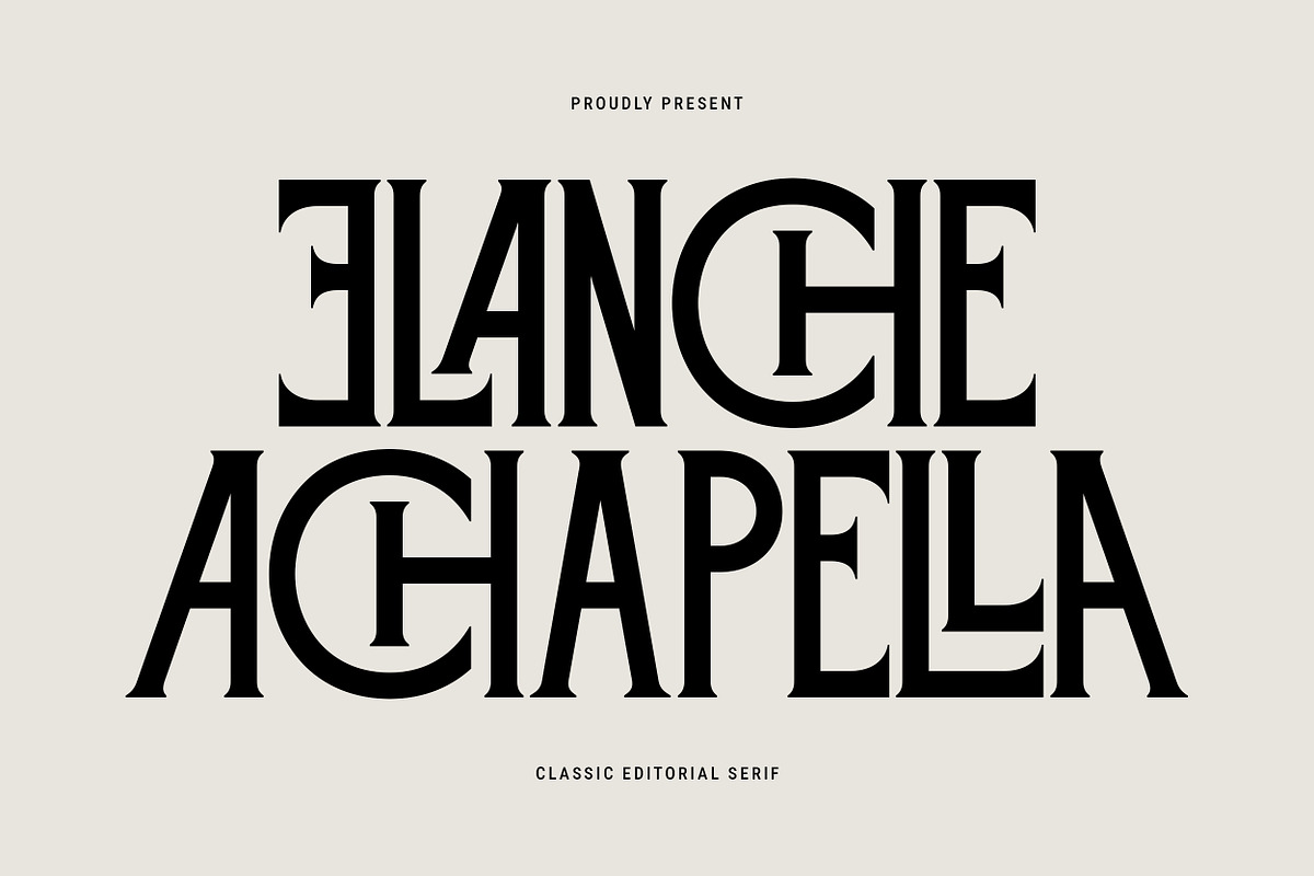 Elanche – Classic Editorial Serif, a Serif Font by Mahesans Co (Photo 1 of 12)