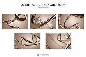 Metallic Elements & Backgrounds