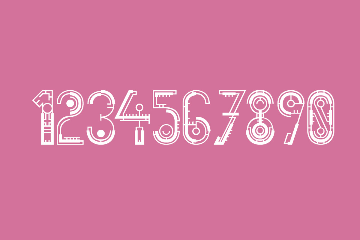 Juk01 Typeface preview 4