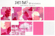Just Pink collage background texture, an Object Graphic by Yuliya Derbisheva (Thumbnail 12 of 14)