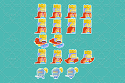 32x32 Fantasy Platformer Gamepack, an Illustration by Fassous game assets (Thumbnail 2 of 4)