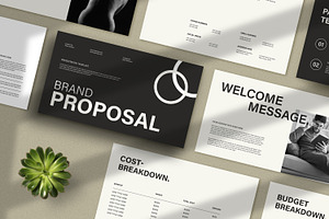 Brand Proposal Presentation Template, a Presentation Template by Artisan Vibes
