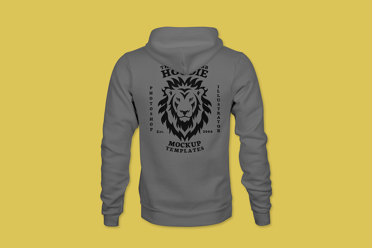 Men's Hoodie Mockup Templates, a Hoody Mockup by TheVectorLab (Photo 10 of 15)