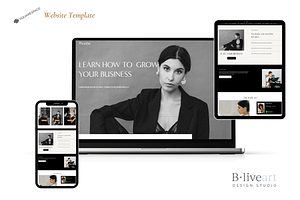 Phoebe Website Squarespace 7.1, a Squarespace Template by Beliveart
