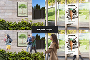 Street Poster Mock-Up's, a Print Template by Dikarte.Store (Thumbnail 10 of 16)