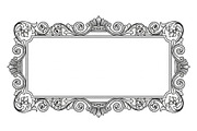 Vintage Rectangle Frame SVG Bundle, an Illustration by Designs_River (Thumbnail 31 of 31)