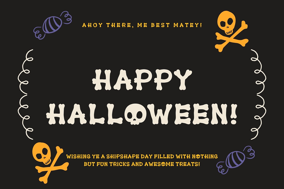 Fox Ghosty Font, a Symbol Font by Fox7 By Rattana (Photo 2 of 9)