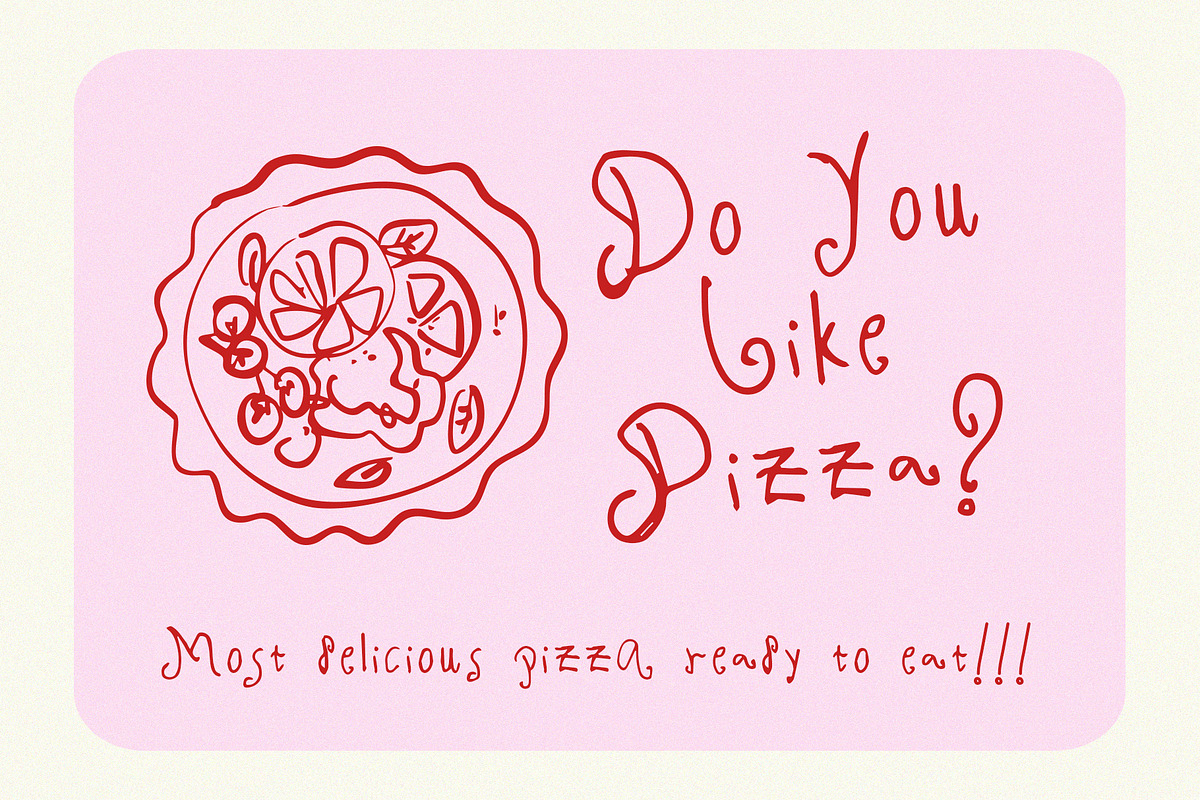 Cheisya - Whimsical Font, a Handwritten Font by Violet Natural (Photo 4 of 13)