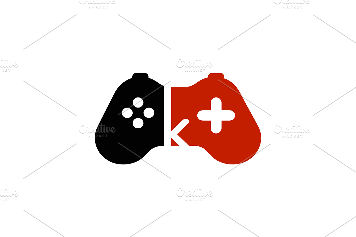 Stick game letter K logo, a Branding & Logo Template by zaqilogo