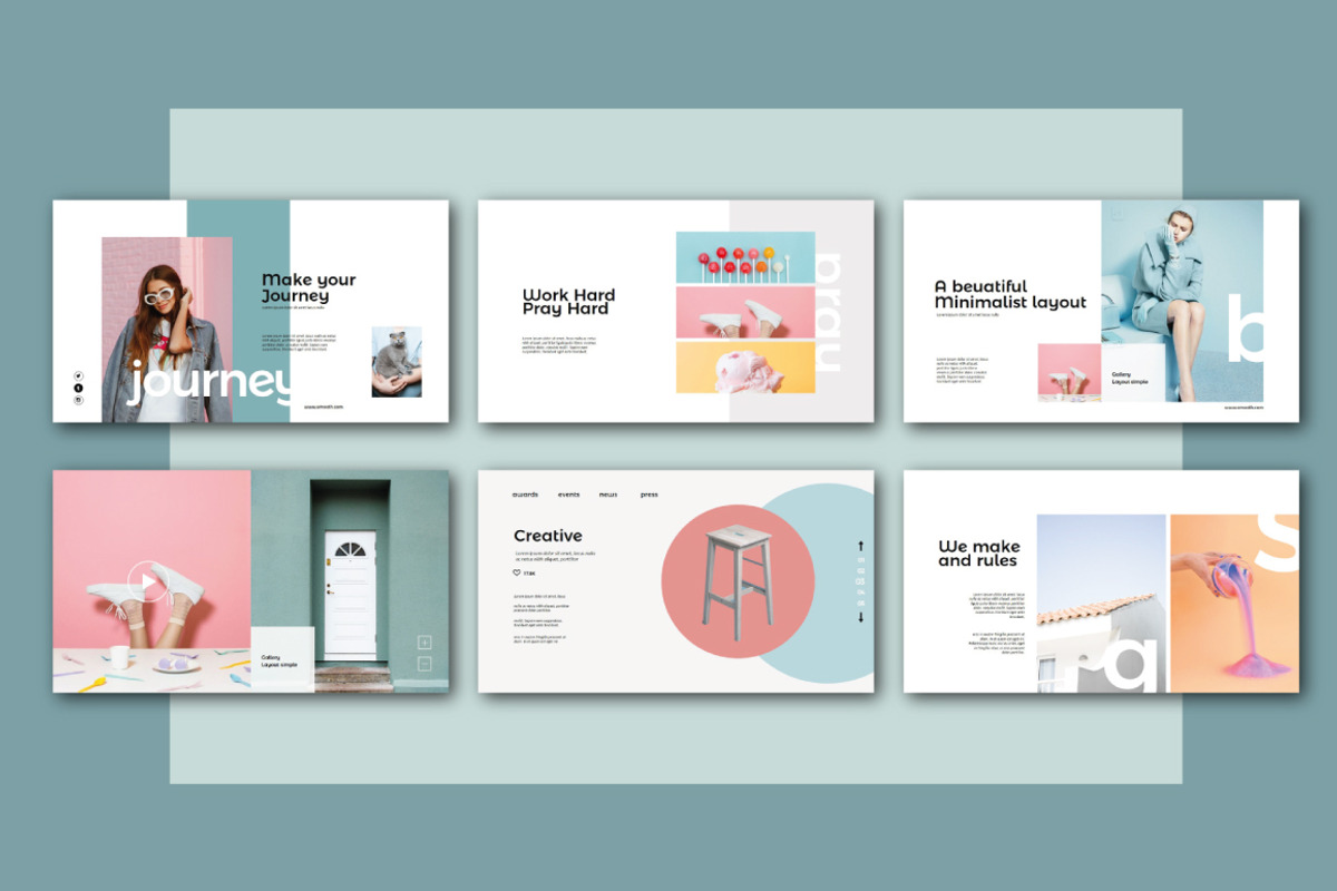 Smooth - Google Slide Template, a Presentation Template by Collaborg Studio (Photo 7 of 11)