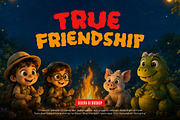Thurket Ovriks - Movie Cartoon Font, a Handwritten Font by trabaskriya (Thumbnail 9 of 11)