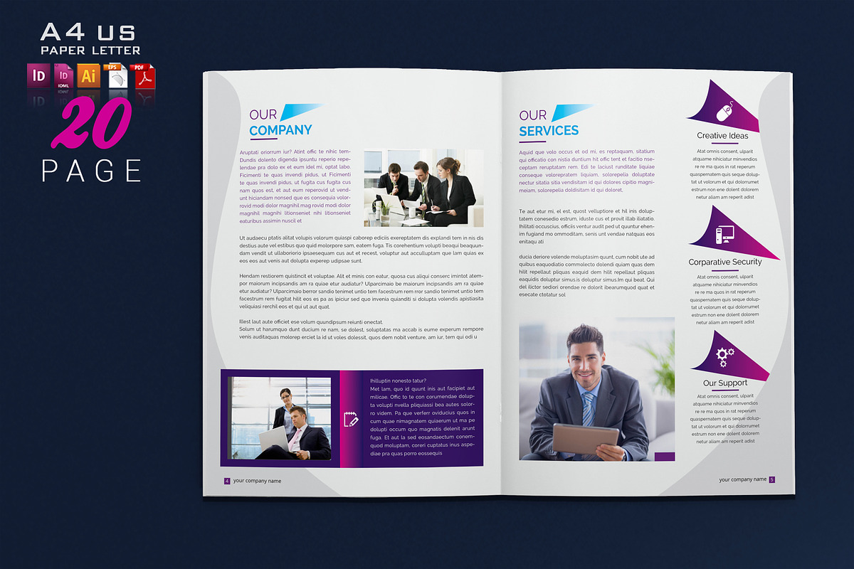 BIG Brochure Bundle, a Brochure Template by artico (Photo 4 of 23)