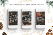 Christmas Hand Lettered Vector Quote, an Object Graphic by Creativemaker (Thumbnail 7 of 11)