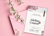 Floral Wedding Canva Template Set, an Invitation Template by TemplateCastleStore (Thumbnail 3 of 9)