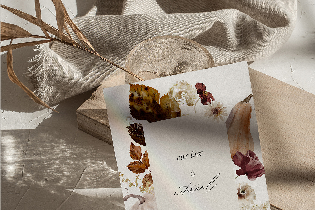 OCTOBER - Watercolor Fall Art, an Illustration by Isabelle Salem (Photo 6 of 11)