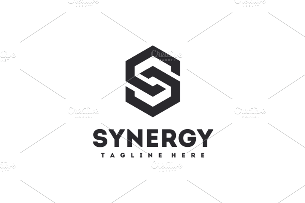 Synergy - Hexagon Letter S Logo, a Branding & Logo Template by yopie