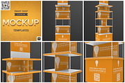 Store Display Mockup, an Advertising Mockup by Shocky Design Studio (Thumbnail 1 of 4)