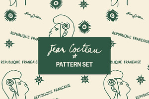 Jean Cocteau Pattern Set