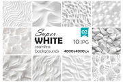 WHITE backgrounds 3d seamless set 02, a Pattern Graphic by Slanapotam (Thumbnail 2 of 2)