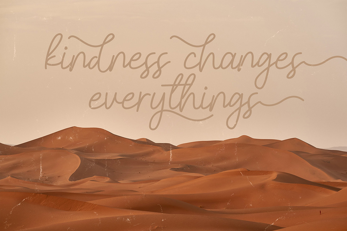 Belinday - Monoline Script Font preview 8