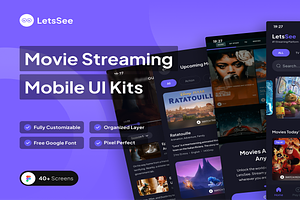 Lets See UI Kit, an UI Kit Template by Kawalan Studio